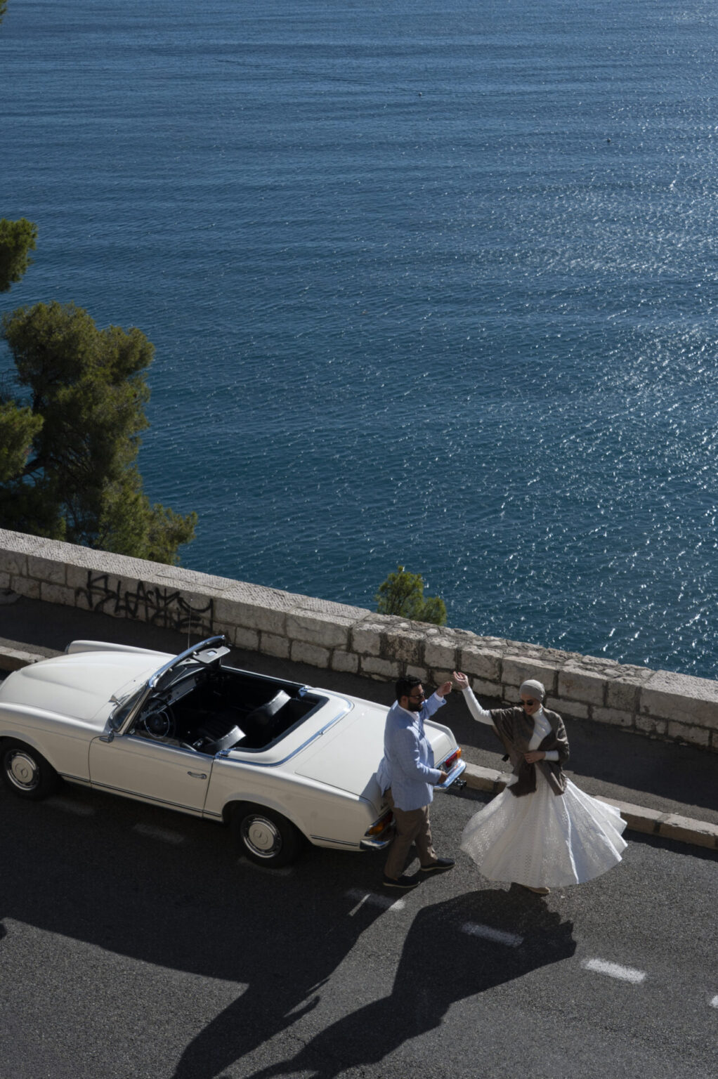 marriage proposals french riviera front to the sea