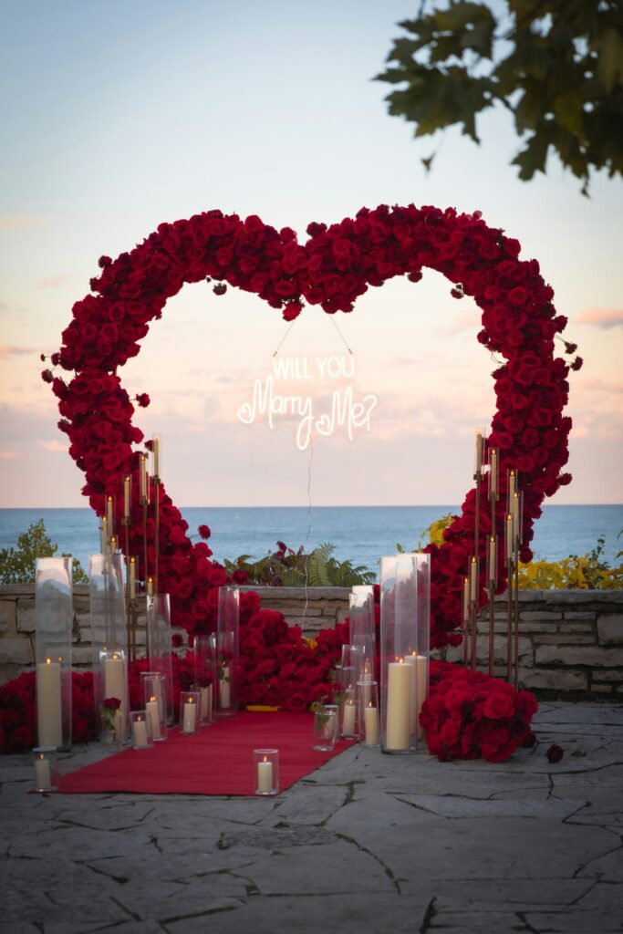scénographie will you marry me